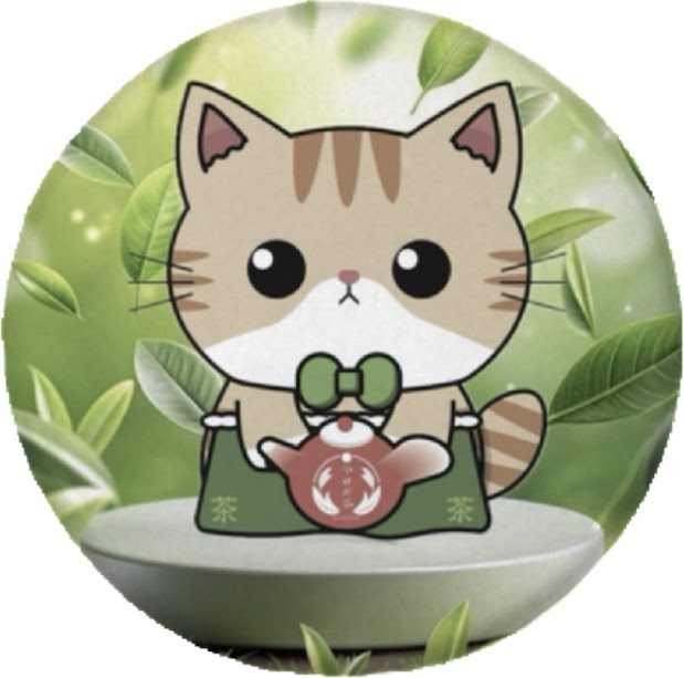 缶バッチ　茶々丸 　427