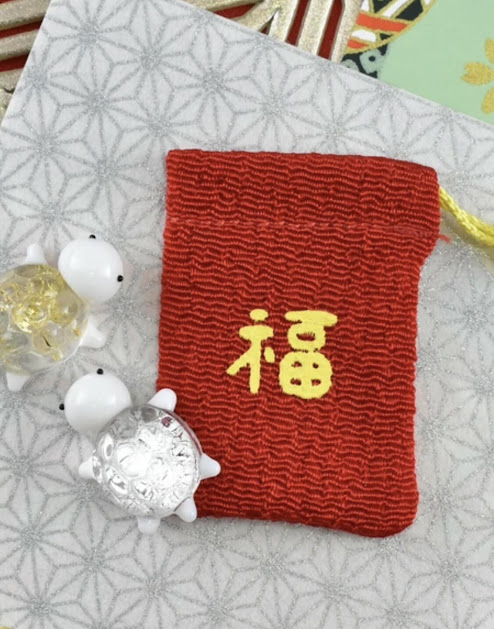 金の亀銀の亀【ガラス細工】　164