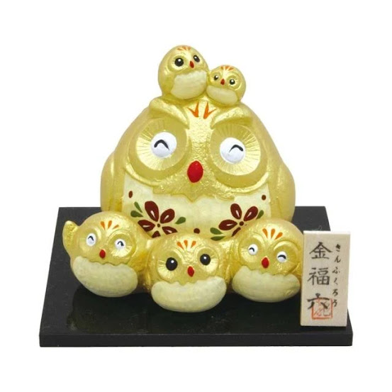 ほのぼの金ふくろう　448