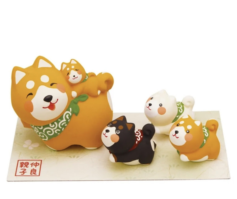 柴犬親子５匹　336
