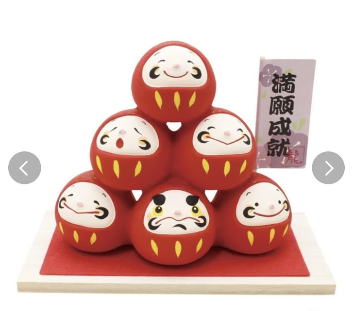 幸運団子　だるま　366